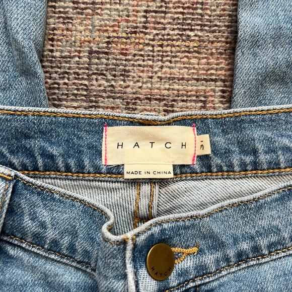 Hatch Collection The Crop Maternity Jean Sz 31 NWT - Picture 5 of 9